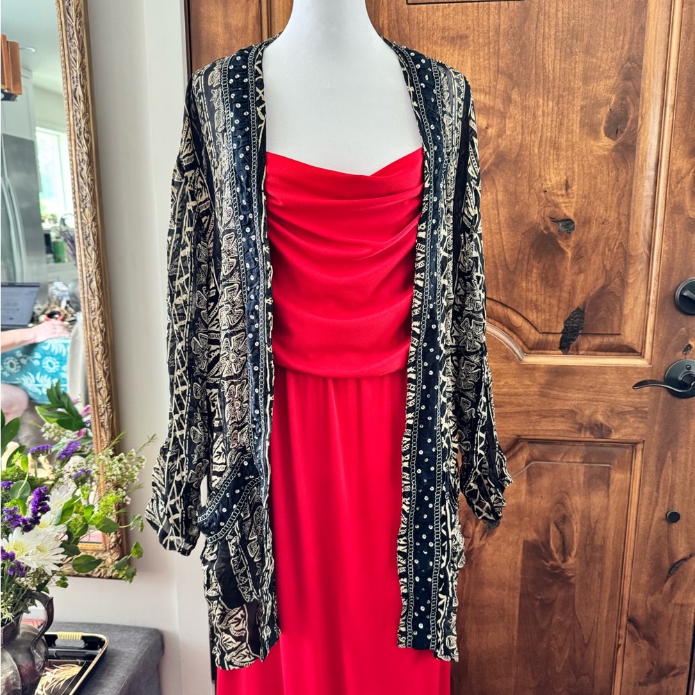 Vintage sheer kimono or cover up.